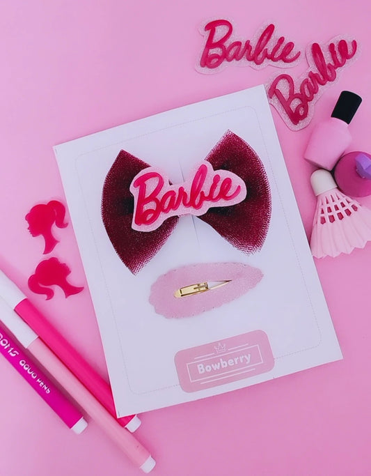 Petite Barbie Bow Set