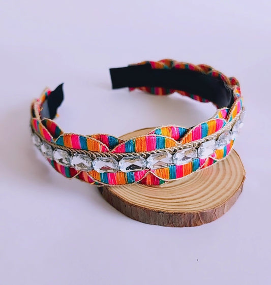 Curvy Bright Embellished Hairband