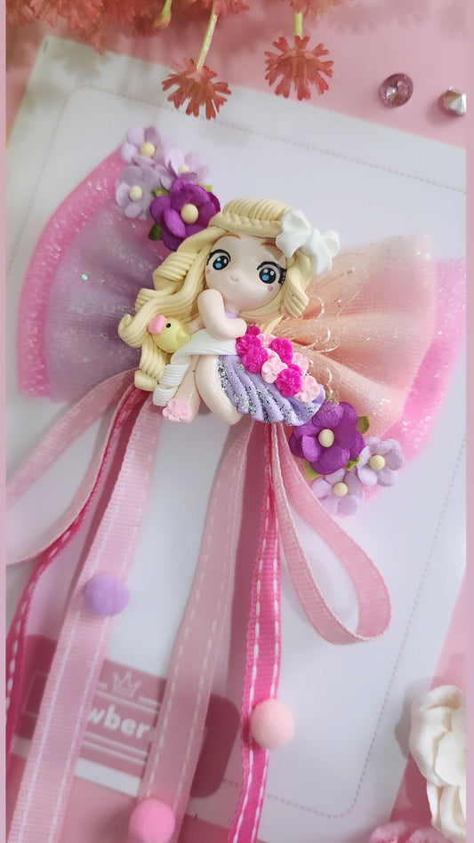 Flora Fairy Bow Clip