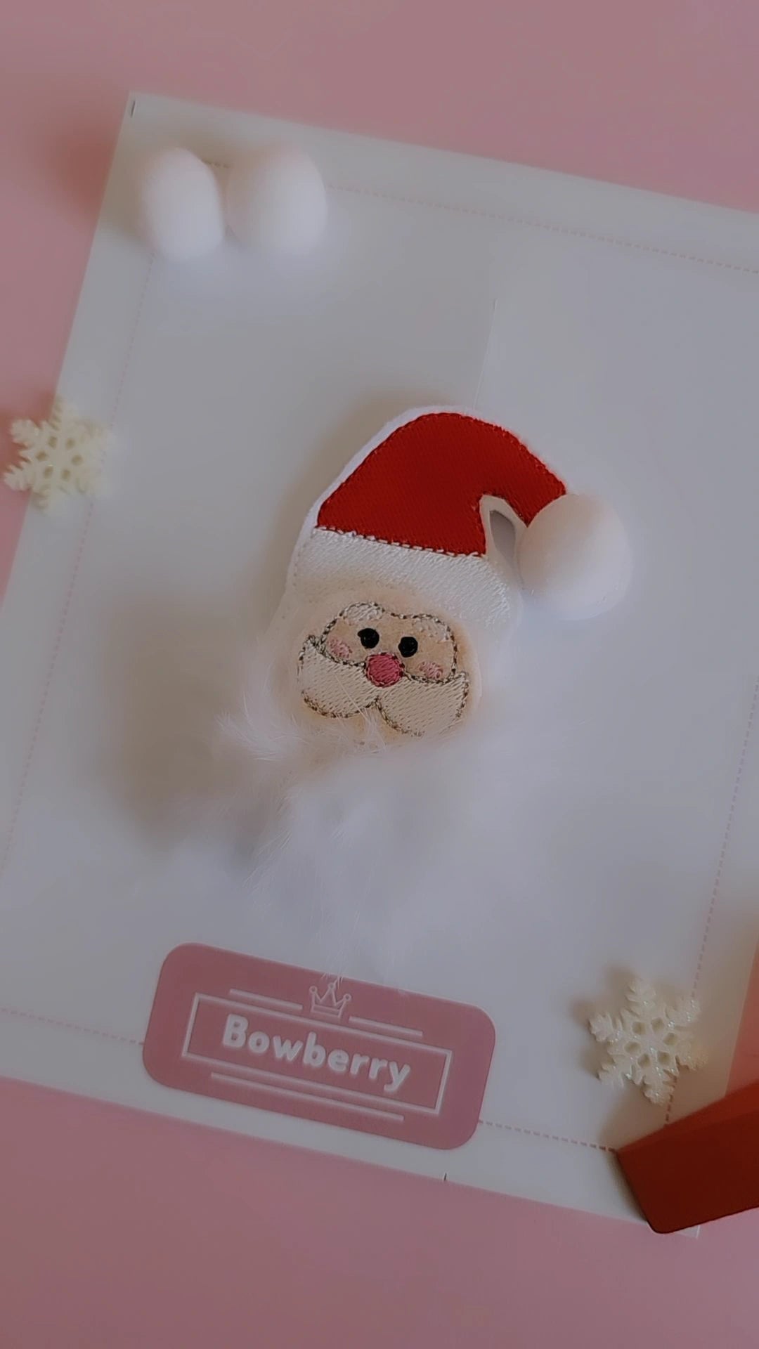 Red Santa Clip