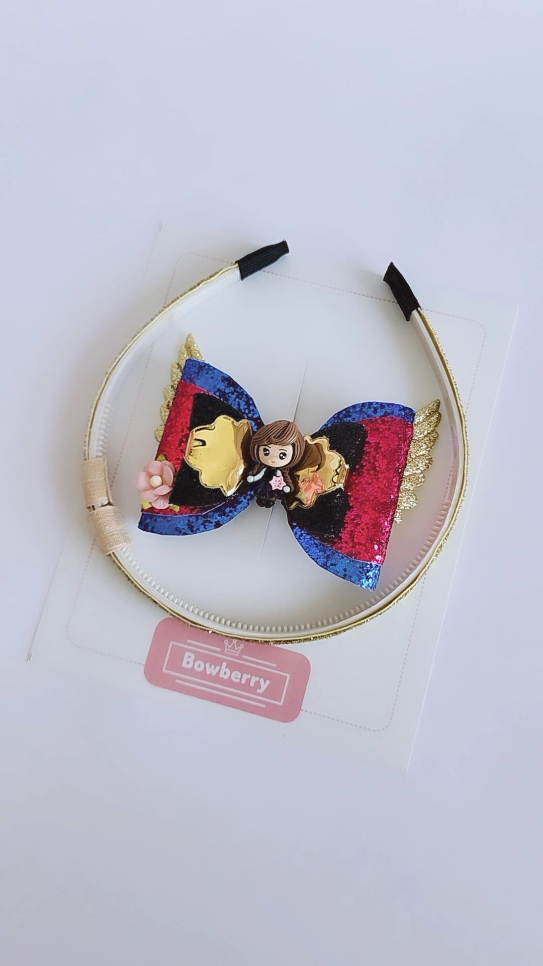 Princess Anna bow with Detachable hairband