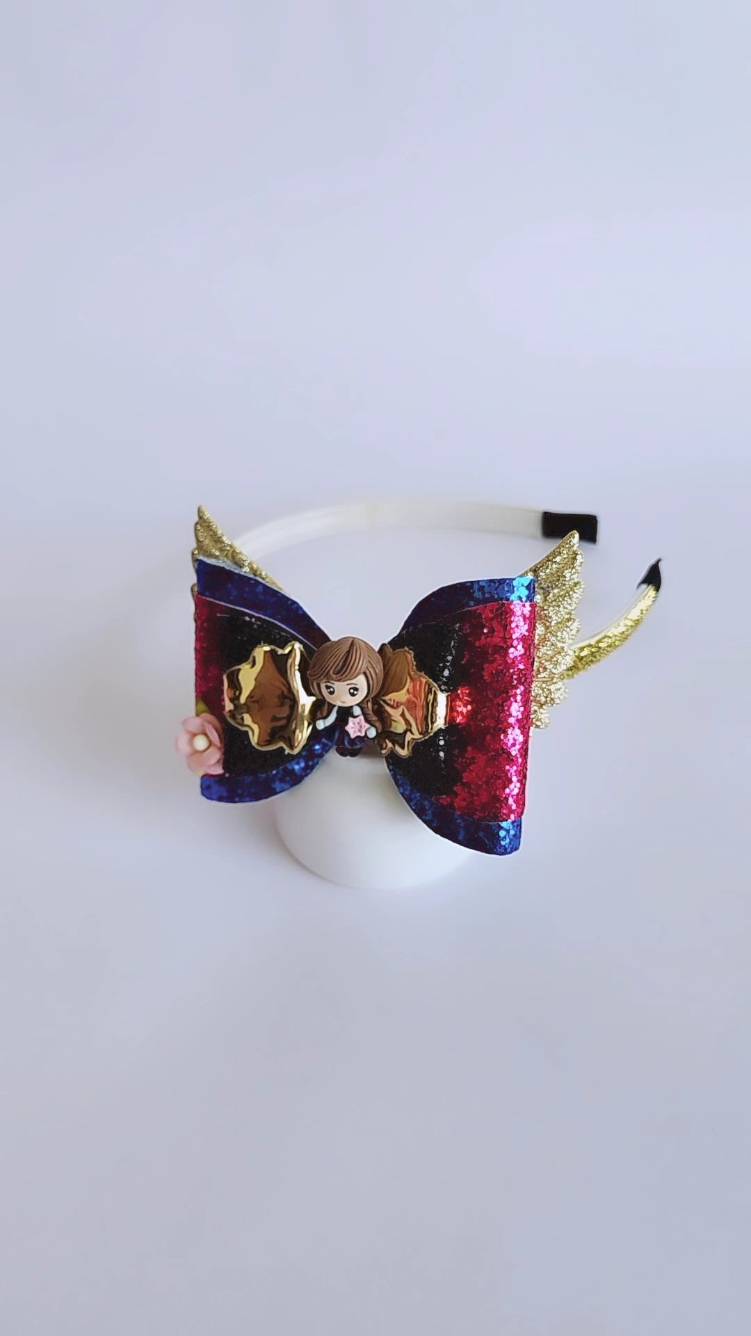 Princess Anna bow with Detachable hairband