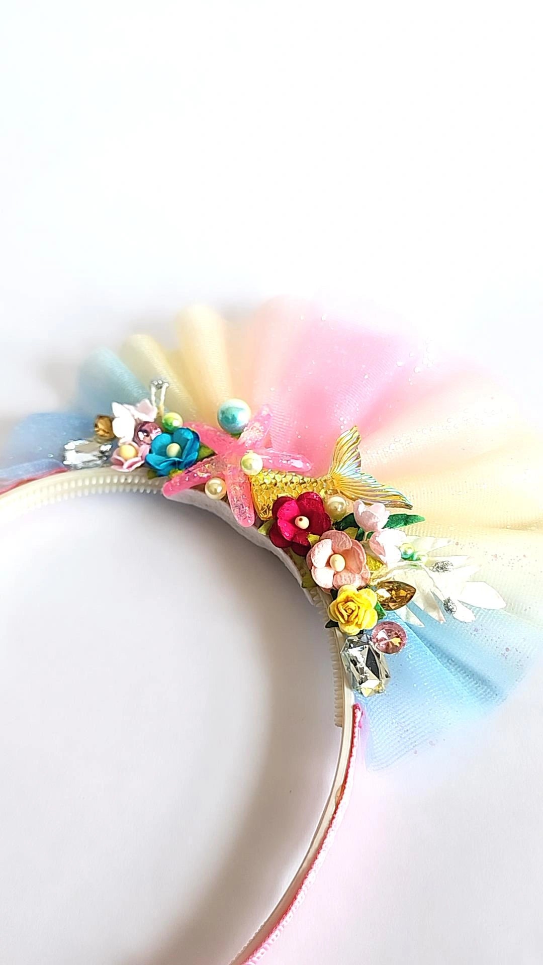 Rainbow Mermaid hairband